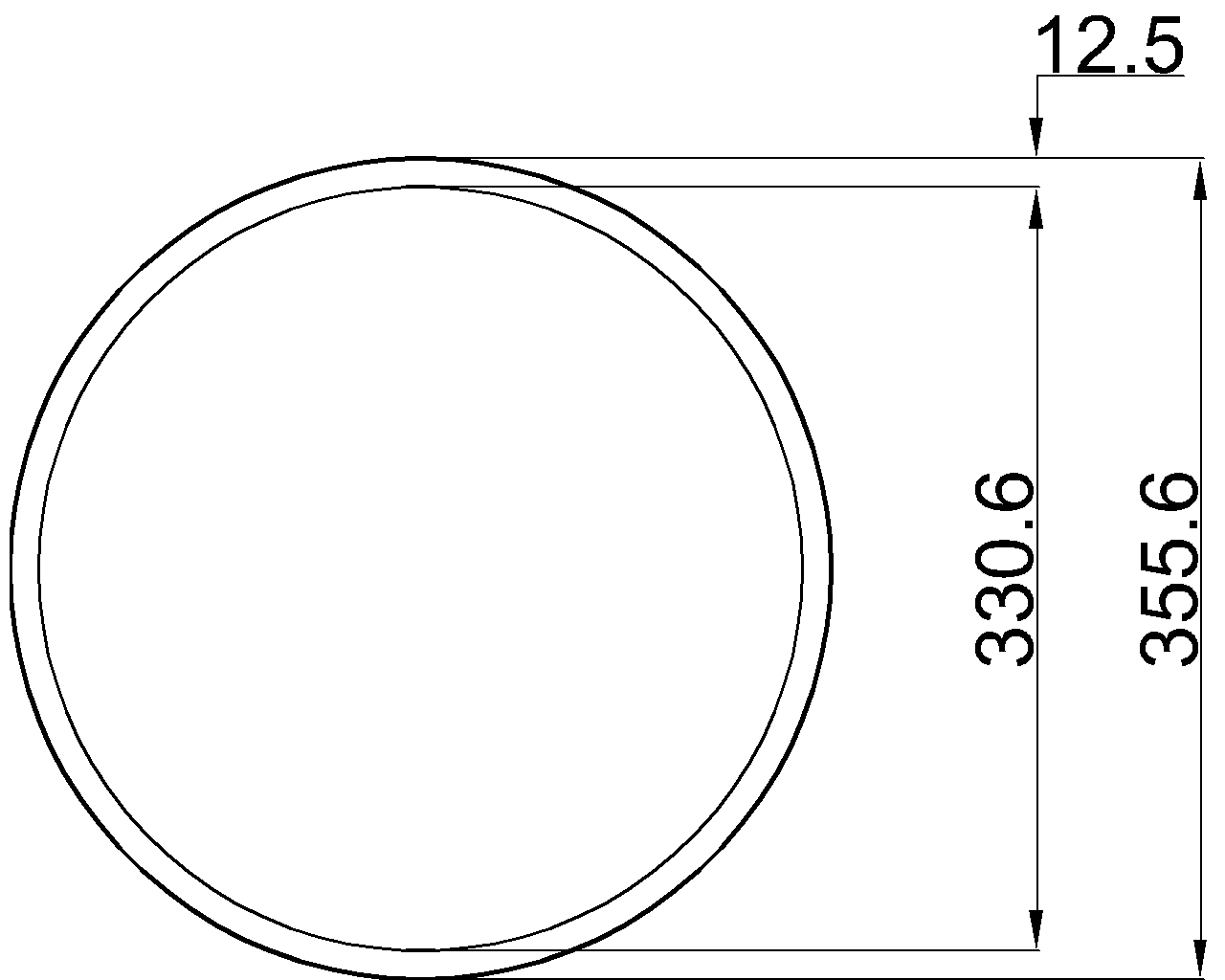 Hybox 355 CHS 355.6×12.5