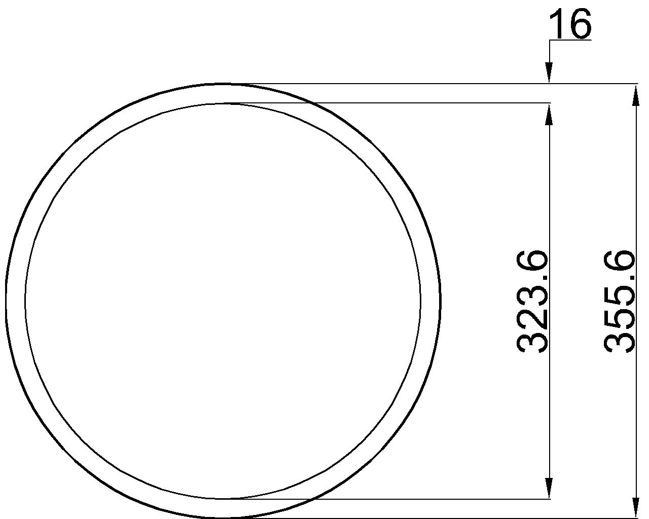 Hybox 355 CHS 355.6×16