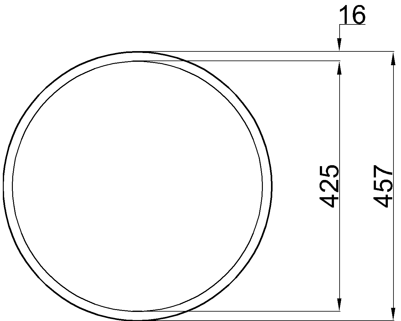 Hybox 355 CHS 457×16