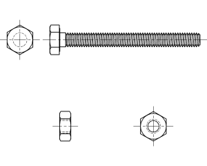 3692 M3 Bolt – BS 3692 Standard – Your Steel Standards & CAD File Hub