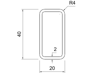 RHS 40x20x2 – Your Steel Standards & CAD File Hub