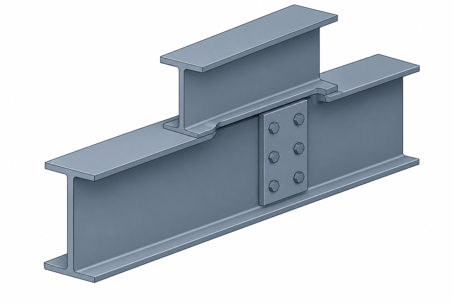 Beam Copes in Structural Steel Detailing: Geometry, Dimensions, and Drawing Practice