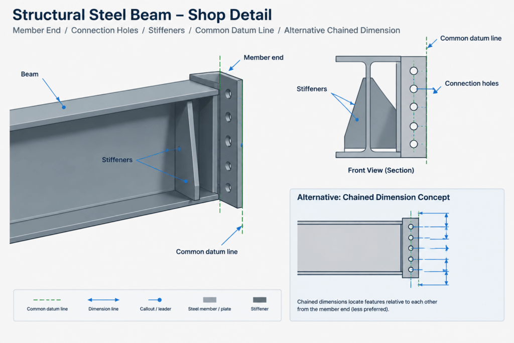 Mill, Fabrication, and Erection Tolerances in Structural Steel Detailing structural steel illustration