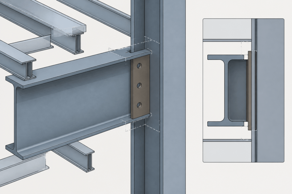 UB 305x165x40 engineering illustration