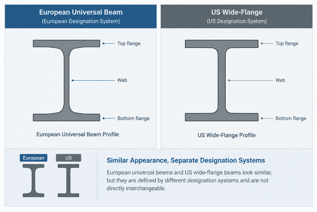 UB 610x305x149 structural steel illustration