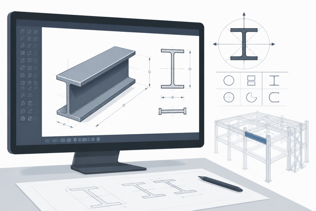 UB 762x267x197 engineering illustration