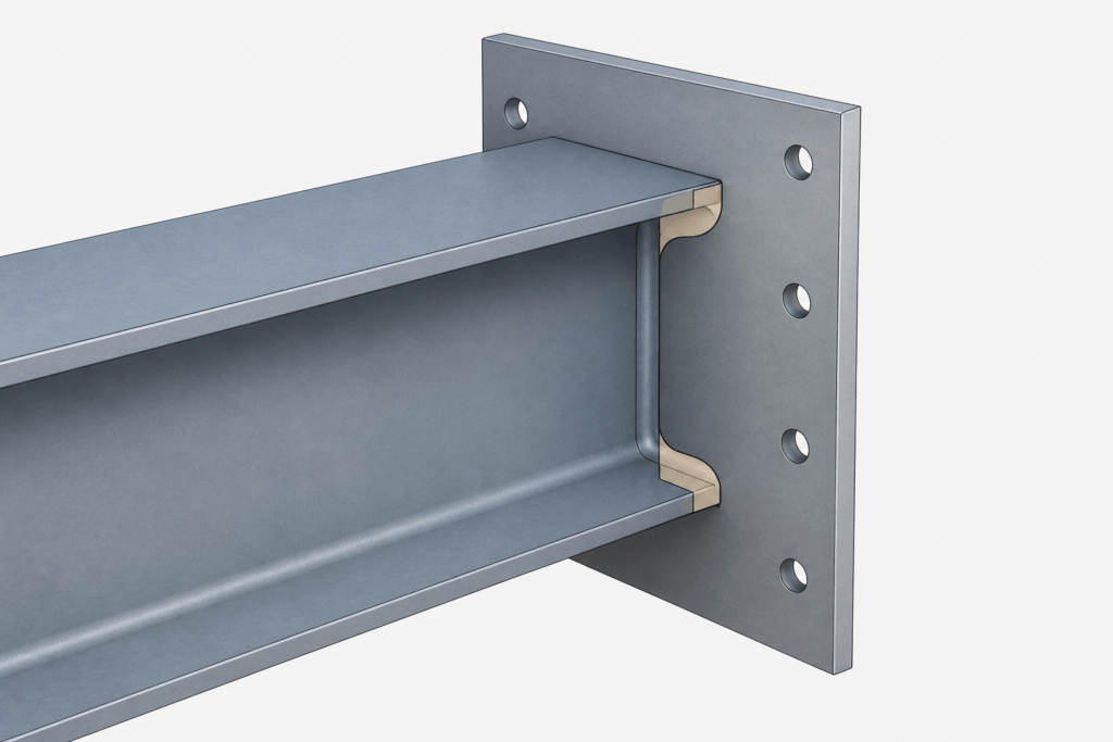 UB 914x305x345 engineering illustration