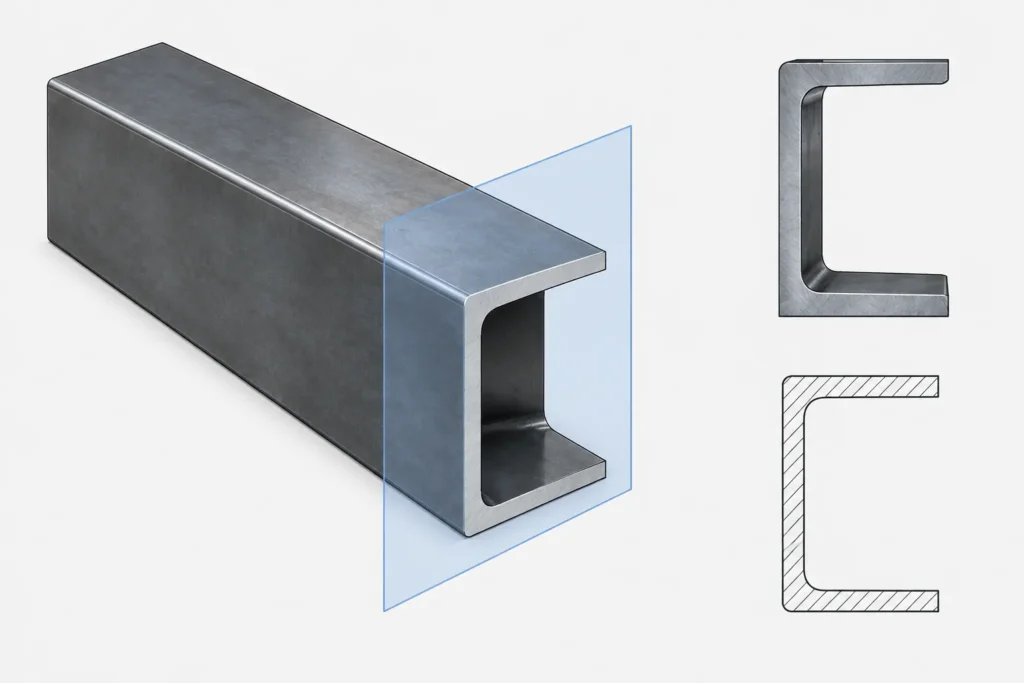 UPE 400 structural steel illustration