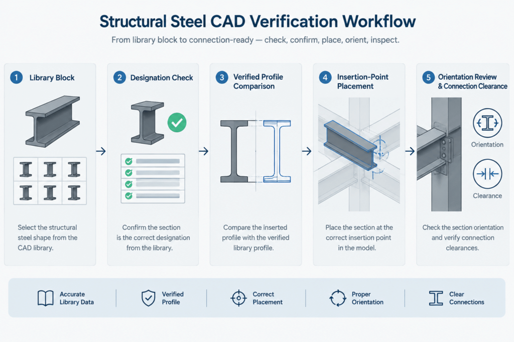 W-Shape vs. S-Shape vs. HP Shape: How to Identify and Detail Steel I-Sections structural steel illustration