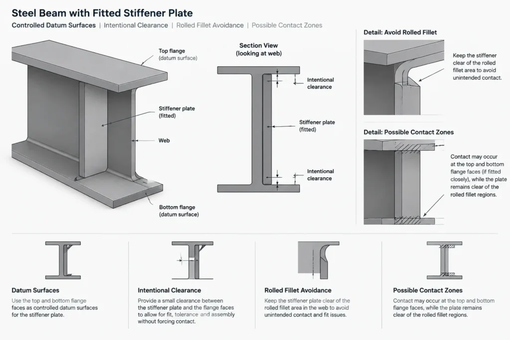 As-Rolled Steel Shape Variation: Mill Tolerances, Tabulated Dimensions, and Fit-Up structural steel illustration