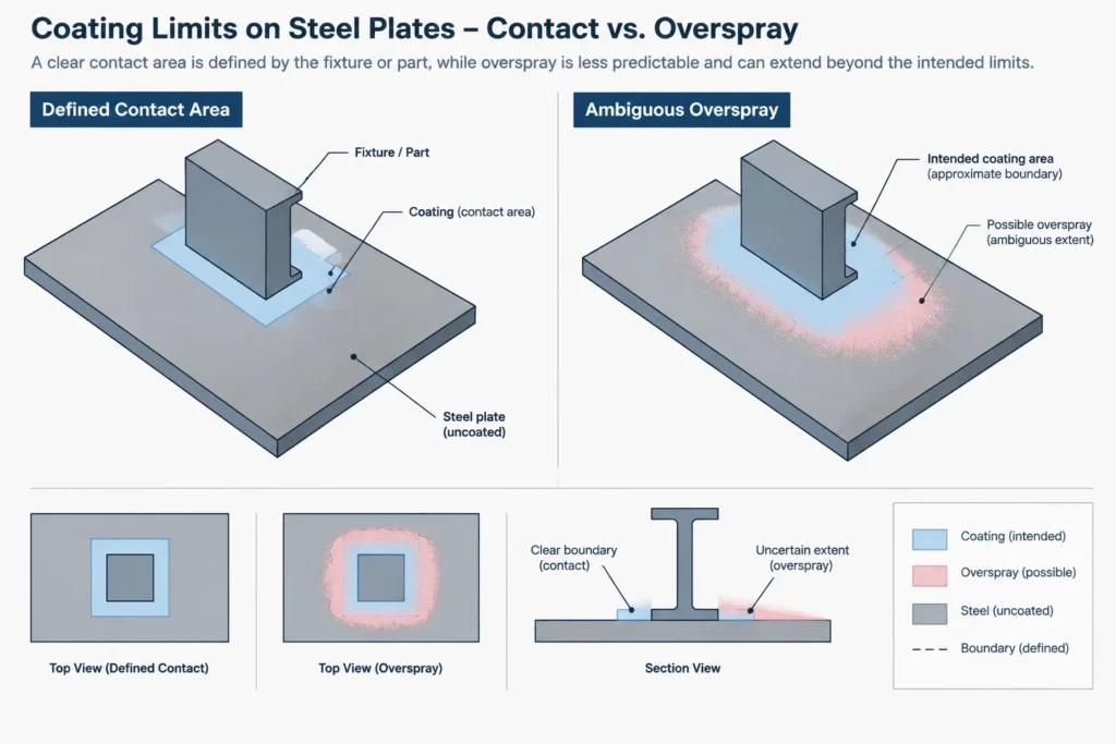 Faying Surfaces in Bolted Steel Connections: Contact Planes, Coatings, and Detailing Coordination structural steel illustration