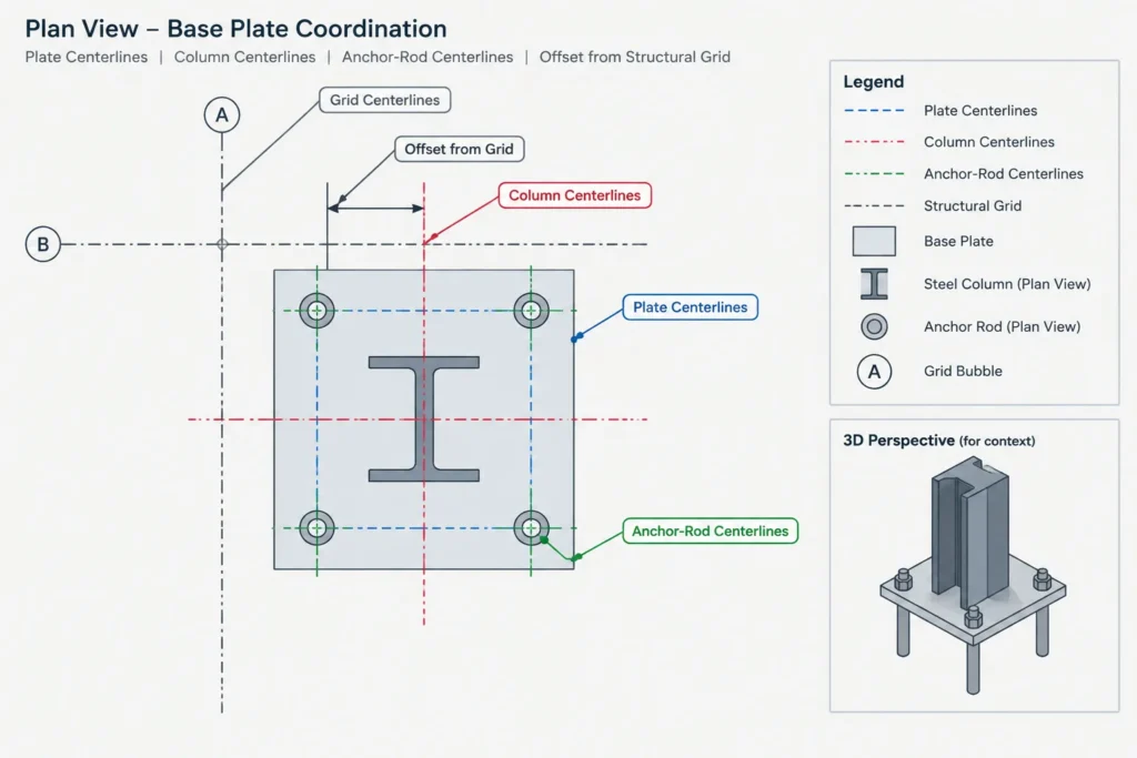 Reference Dimensions vs. Controlling Dimensions in Structural Steel Detailing structural steel illustration