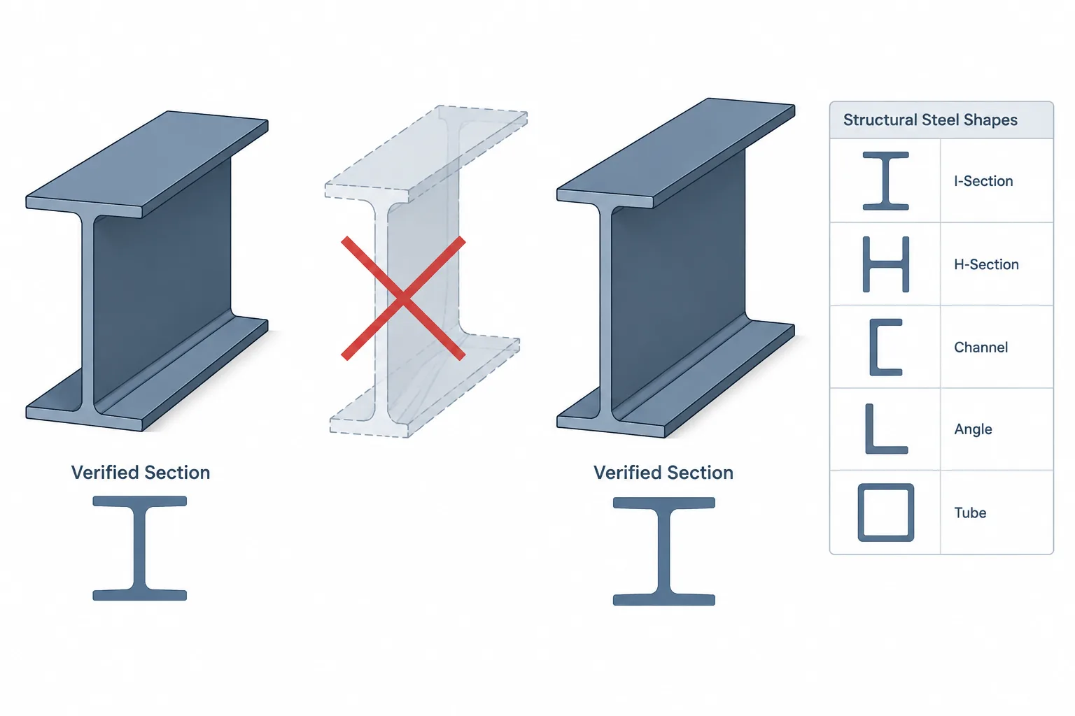 Why Structural Steel Shape Properties Should Not Be Interpolated Between Sizes
